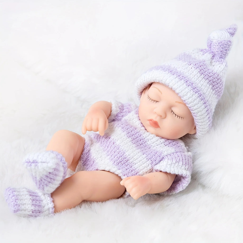 7 Inch Mini Reborn Sleeping Baby Doll