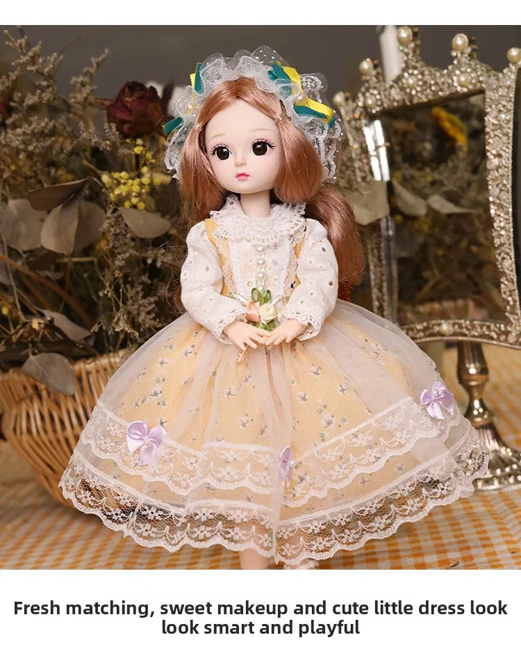 30CM Girl Doll Playhouse Gift Set