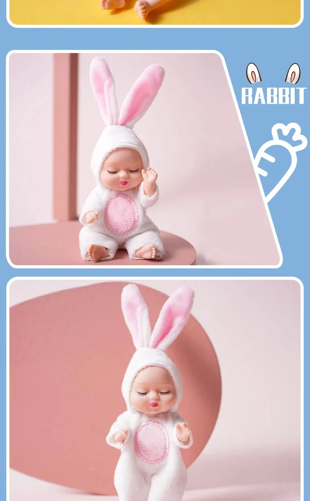 6PCS Reborn Baby Doll Princess Set