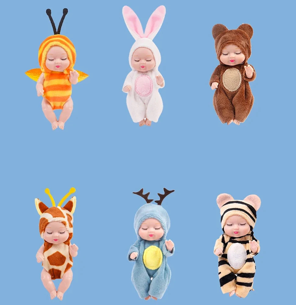 6PCS Reborn Baby Doll Princess Set