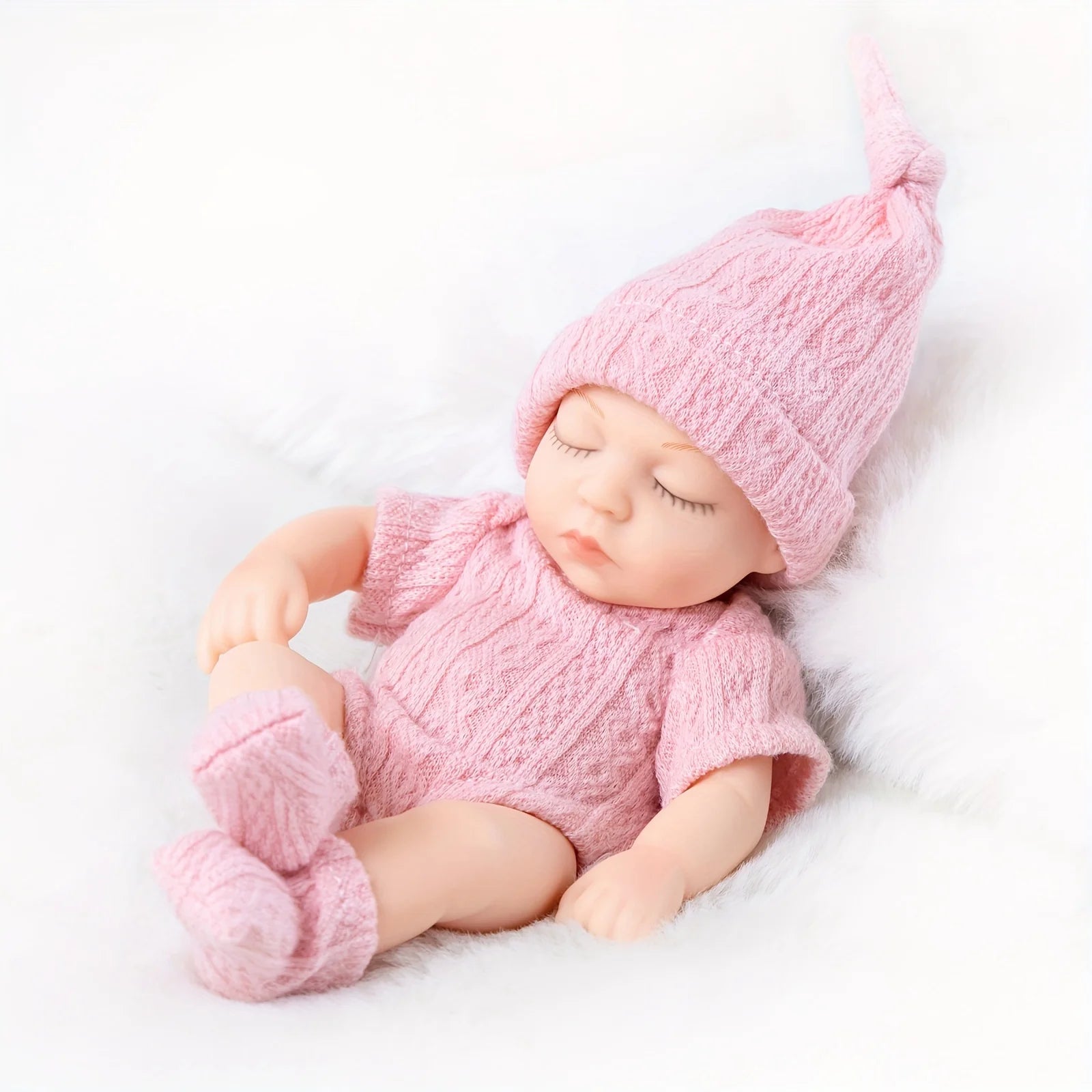 7 Inch Mini Reborn Sleeping Baby Doll