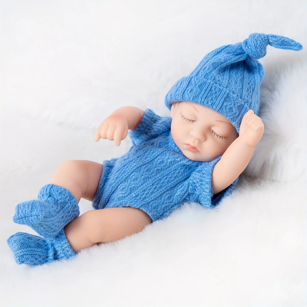7 Inch Mini Reborn Sleeping Baby Doll