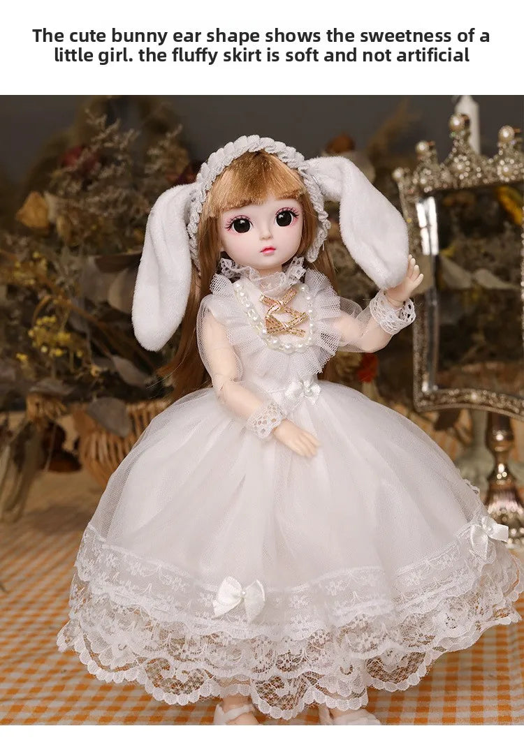 30CM Girl Doll Playhouse Gift Set